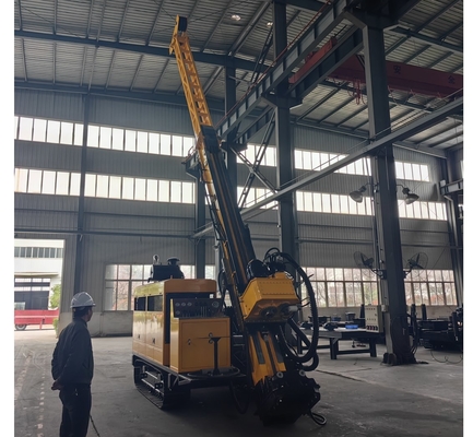 Rigs Pengeboran Inti Berlian Wireline GLXD-5 Didorong oleh Sistem Hidraulik Penuh