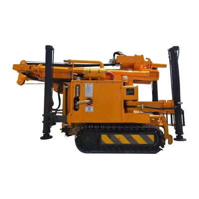 Mesin Diesel GL260S Crawler Mounted Drill Rig 260m Maksimum kedalaman
