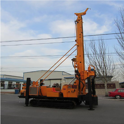 1000-B 1000m Depth Bored Well Digging Machine 140-800mm Diameter Lubang