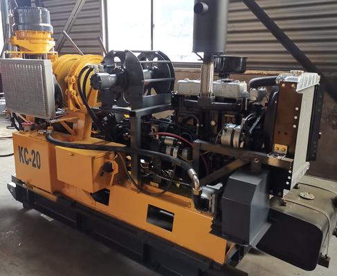 Xy-3 Mineral NQ Eksplorasi Pengeboran Rig, Core Pengeboran Peralatan 600m kedalaman