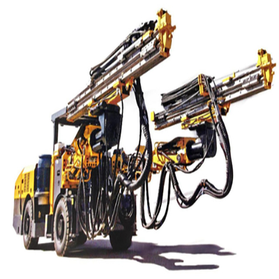 Diesel Power Jumbo Pengeboran Rig Double Boom CYTJ45/2 Pertambangan Hydraulic