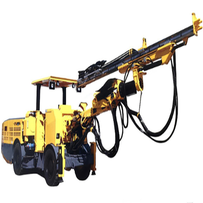 Kuning Single Boom Jumbo Mining Machine CYTJ45 Hidraulik