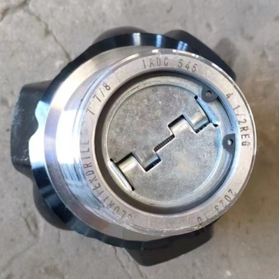Pengeboran Udara Iadc 545 Hard Rock Tricone Bit Untuk Sungai Minyak Dengan Elastomer Segel Bearing