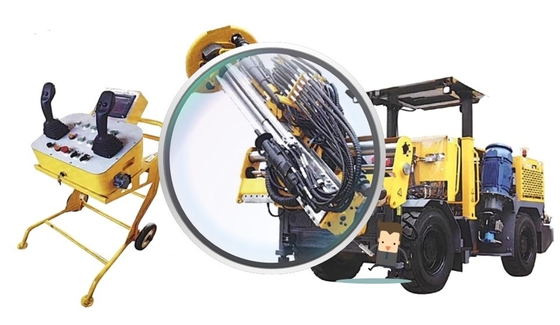 Top Hammer Jumbo Rock Drill Cytc71 Untuk Pengeboran Batu Bawah Tanah