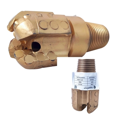 27mm-559mm PDC Bor Bit Matrix Body untuk Tambang Batubara Air Well dan Geothermal