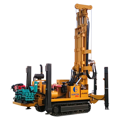 200m/300m/400m/600m Mobile Crawler Drilling Equipment Hydraulic Portable Borehole Water Drilling Machine Mesin Pengeboran Air
