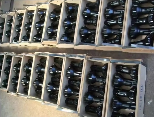Pertambangan Tekanan Udara Rendah Dth Hammer Drill Bits Perkakas Pengeboran