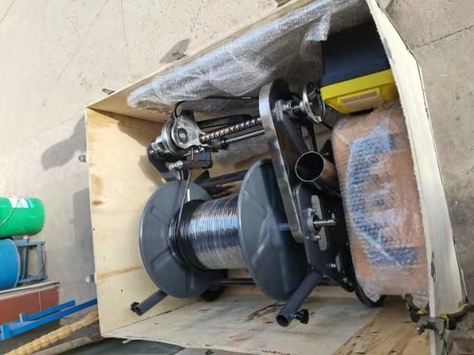 Kamera lubang dengan panjang kabel 200m dan kontrol layar sentuh untuk industri konstruksi