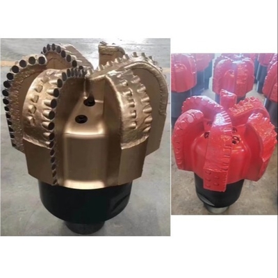Borehole Pengeboran Batu PDC Bit / API Thread 6 Nozzle PDC Bor Bit Untuk Bentuk Lembut Untuk Hard