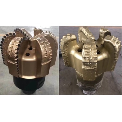 Bagian Baja PDC Pengeboran Bit untuk Soft To Hard Formation 6 Blades Custom API Regular Thread Connection