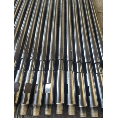 114mm Baja Karbon Pipa Pengeboran Sumur Air Hitam RTD69 Tongkat Pengeboran Sumur Air dalam Panjang 6090mm