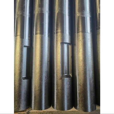 114mm Baja Karbon Pipa Pengeboran Sumur Air Hitam RTD69 Tongkat Pengeboran Sumur Air dalam Panjang 6090mm