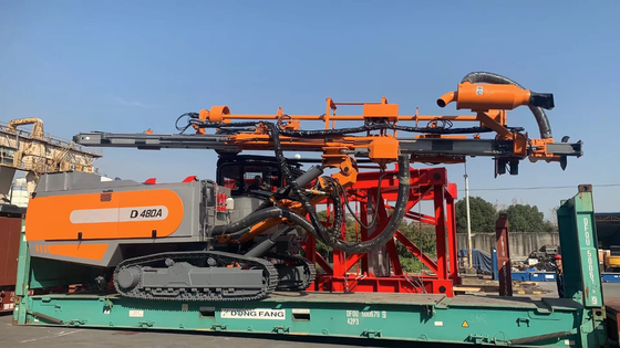 D480A Powerful 114mm Drill Pipe 35m Surface Integrated Rock Drill Rig Untuk Pertambangan