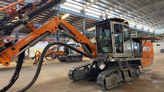 Rock Drill Rig T640J Top Drive Hammer Mining Drilling Rig Quarry Mesin Pengeboran