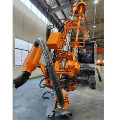 Mining Blasting and Drilling Surface Integrated Drill Rig Machines dengan kompresor udara built-in
