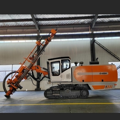 Mining Blasting and Drilling Surface Integrated Drill Rig Machines dengan kompresor udara built-in