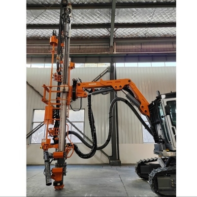 Pneumatic Mining DTH / Top Hammer Surface Blasthole Drill Rig Dengan Desain Terintegrasi