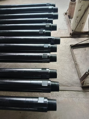 Drill Rod 3m 4 1/2 &quot; Metzke Thread Down The Hole Boring Pipe