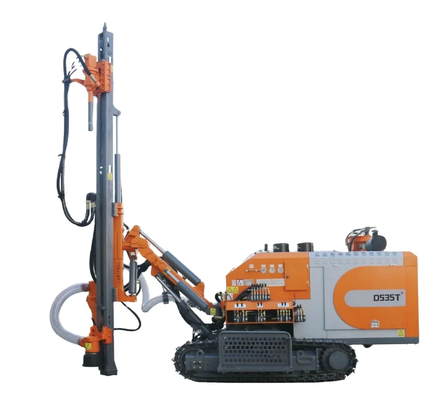 Sistem Penanganan Pipa Pengeboran Otomatis 80 RPM Rig Pengeboran Batu dalam 114mm Pipa Pengeboran OD
