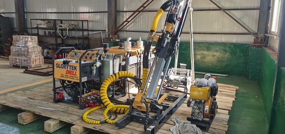 Rigs Pengeboran Inti Berlian Portable / Rig Pengeboran GL300 / GL550 / GL800
