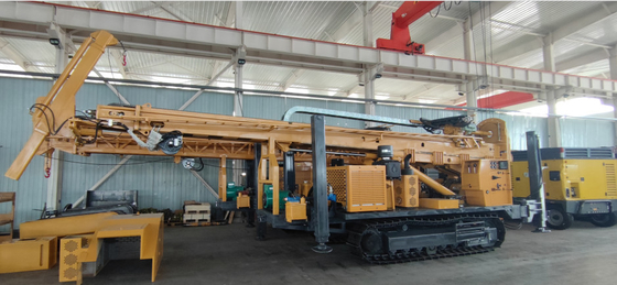 RC Drill Rig dengan 21° Grade Ability dan 1,5m Sliding Distance of Mast