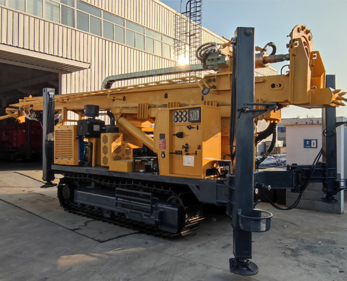 Rig Pengeboran RC dengan kekuatan angkat 47t dan Diameter Pengeboran 105-550mm Didorong oleh Mesin Diesel Weichai 176kw