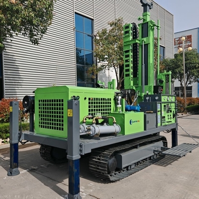 Full Hydraulic Coring Geotechnical Exploration Drill Rig Untuk Penambangan Emas