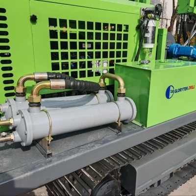 Full Hydraulic Coring Geotechnical Exploration Drill Rig Untuk Penambangan Emas