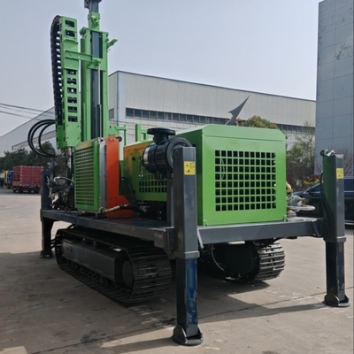 Deep Full Hydraulic Tracked Exploration Drilling Rig untuk Tambang Emas