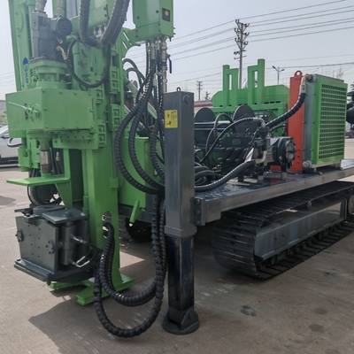 Deep Full Hydraulic Tracked Exploration Drilling Rig untuk Tambang Emas