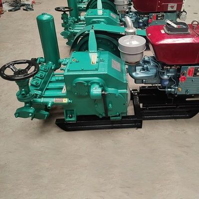 Pompa lumpur pengeboran BW160-10 yang kuat 1450×745×970mm Dimensi keseluruhan 11kW Input Power Motor untuk pengeboran tugas berat