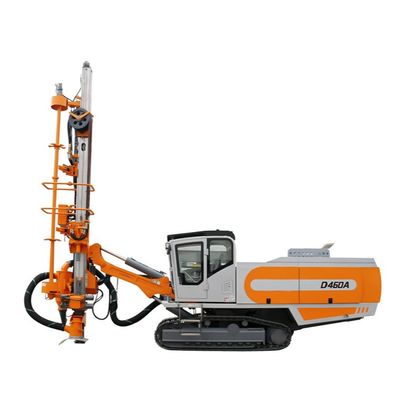 Full Hydraulic DTH Surface Rock Drill Rig untuk Quarries / Blasting Hole Boring Kontraktor