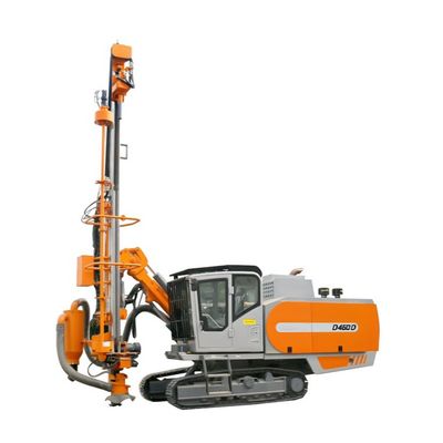 Full Hydraulic DTH Surface Rock Drill Rig untuk Quarries / Blasting Hole Boring Kontraktor