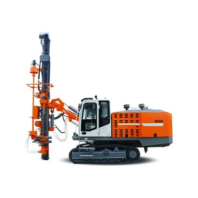 Drill rig DTH yang kuat dengan rentang lubang 138-165mm dan kecepatan rotasi 0-80rpm