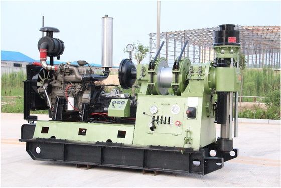 21 M3 / Min Kapasitas FAD Permukaan Integrated Bor Rig Untuk Pengeboran 114/102 Mm Bor Pipe OD