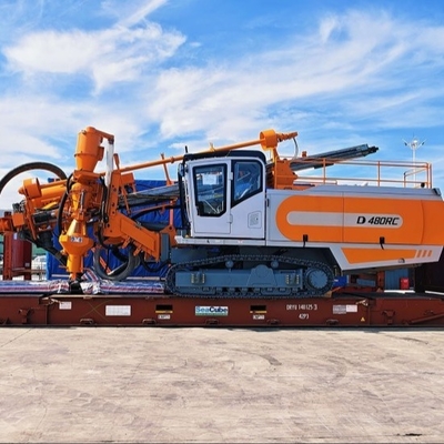 21 M3 / Min Kapasitas Permukaan Mesin Bore Integrated Rig Untuk Pertambangan Emas dan Blasting