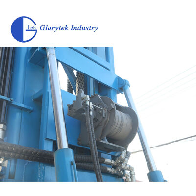 GL600S Top Hammer Hydraulic Rotary Drilling Rig untuk Air dan Sumur Geothermal