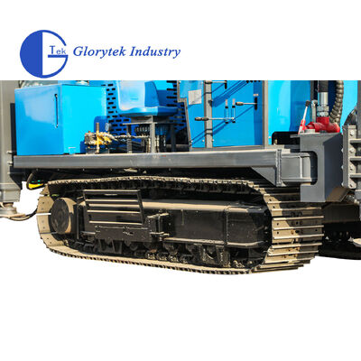 GL600S Top Hammer Hydraulic Rotary Drilling Rig untuk Air dan Sumur Geothermal