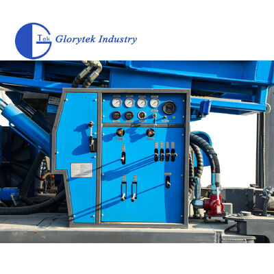 GL600S Top Hammer Hydraulic Rotary Drilling Rig untuk Air dan Sumur Geothermal