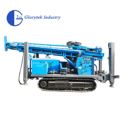 GL600S Crawler Type Water Well Drill/Boring Rig untuk kedalaman 600m dan diameter 105-500mm