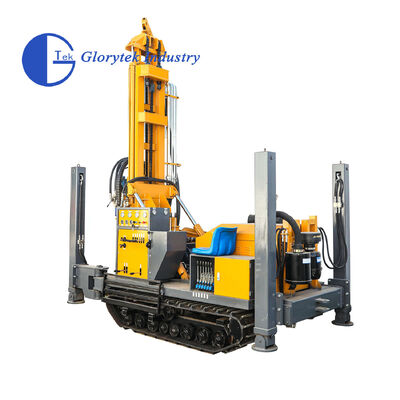 Full Hydraulic GL180R Rubber Crawler Type Water Well Drill/Drilling Rig Drilling Wells For Agricultural Irrigation And Industries