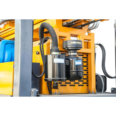 Mesin Bor Sumur Air Tipe Perayap Karet/Rig Pengeboran Pengeboran Konstruksi Rekayasa Lubang