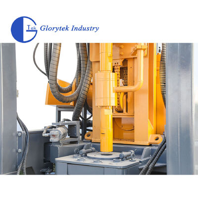 Performa tinggi GL180R Karet Crawler Air Well Drill Rig