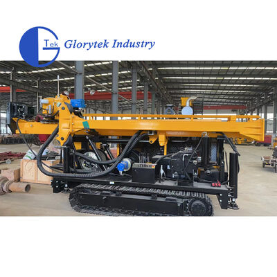 GLDX-4 Crawler Chassis Full Hydraulic Core Drill/Boring Rig untuk Metalurgi