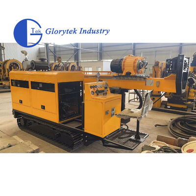 GLDX-4 Crawler Chassis Full Hydraulic Core Drill/Boring Rig untuk Metalurgi