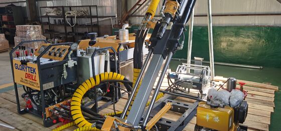 Rig Bor/Pengeboran Inti GL300 Cocok Digunakan di Daerah Pegunungan dengan Transportasi yang Tidak Nyaman