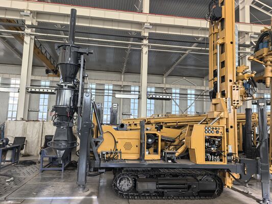 Peralatan Pengeboran RC Full Hydraulic, Top Hammer Drill Rig 300 meter kedalaman