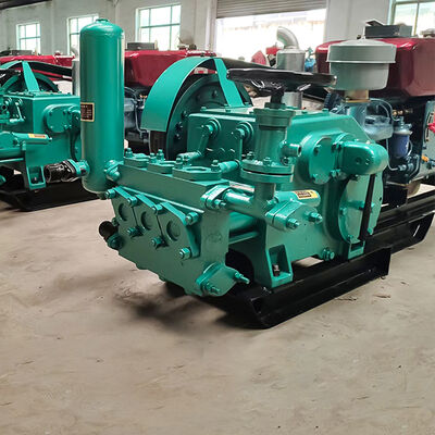 Pompa piston berkinerja tinggi horizontal tiga silinder bergantian untuk pengeboran inti