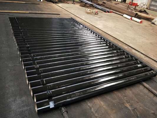 114mm Diameter 6090mm Panjang Carbon Steel Air Well Drill Rod untuk Pengeboran Rigs