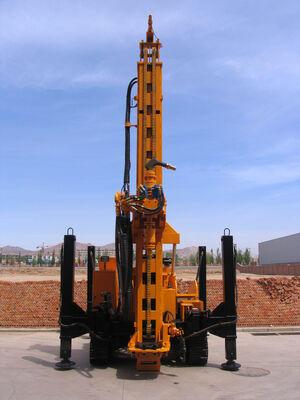 Full Hydraulic RC Drill Rig dengan kedalaman 280m dan diameter lubang 110 ̊305mm untuk pengeboran sirkulasi terbalik
